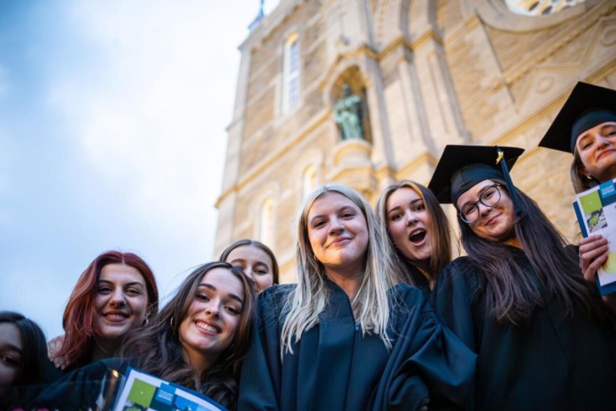 finissantes à Varennes, au Collège Saint-Paul