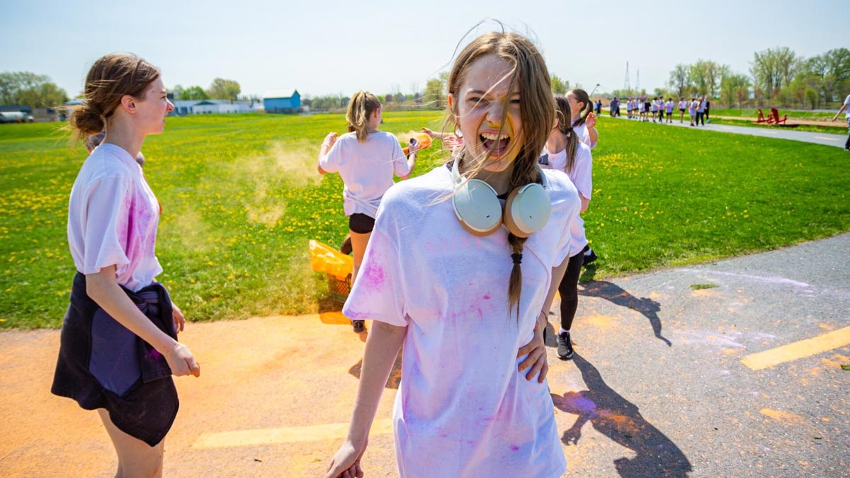 Color run Collège Saint-Paul, Varennes