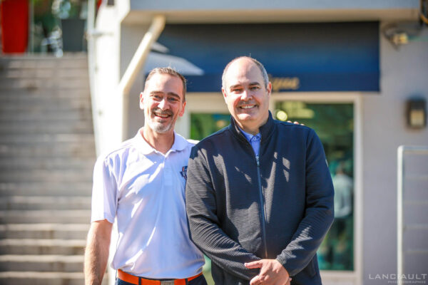 Tournoi de golf de la Fondation - directeur général du Collège et président de la Fondation