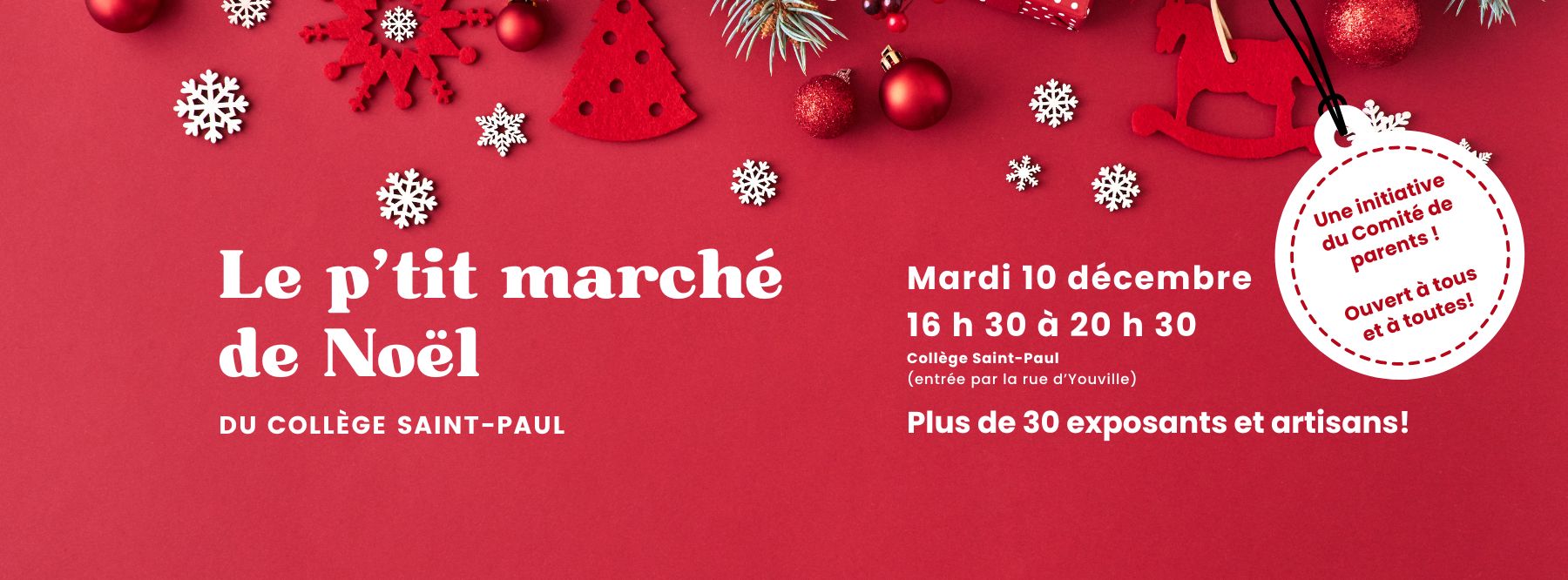 Marché de Noël à Varennes